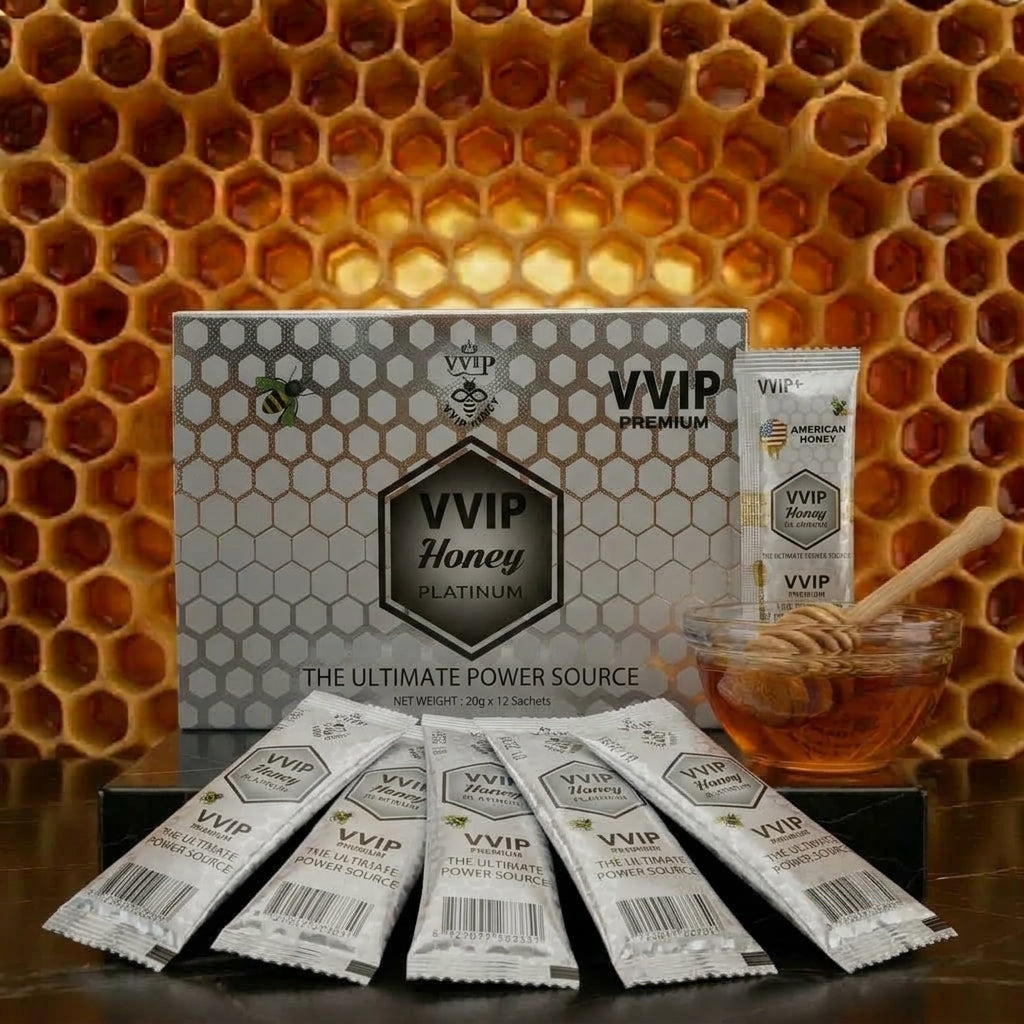Sobres de miel natural – 12 paquetes x 20 gramos