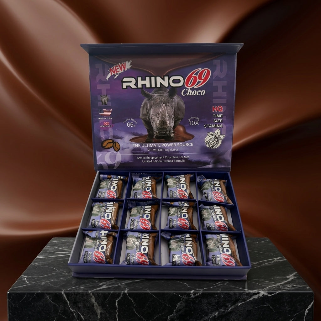RHINO 69 – 12 Packs x 10 Grams